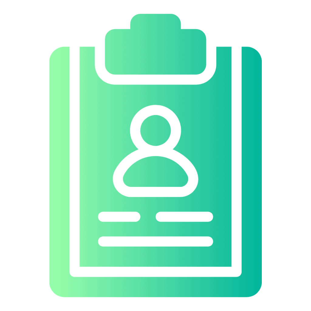 profile clipboard icon